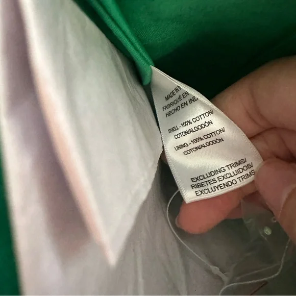 NEW Anthropologie Fiona Green Beaded Tassel Zip Clutch Bag Pouch Teacup Design - Picture 7 of 7